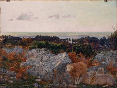 Baia di Morecambe da Warton Crag da Daniel Alexander Williamson